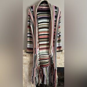 Boston Proper Fringe Duster Free People Dupe